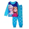 Explosiones ropa infantil niña niña bebé caricatura manga larga ballena ropa de casa traje pijama D13