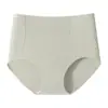 Venta al por mayor de fábrica Panties de algodón puro para mujer de cintura alta con control de abdomen 7A Antibacterianos Entrepierna extendida Levanta glúteos Sin pellizcos Calzones para mujer
