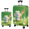 Yiwu JIT transfronterizo en stock funda elástica para equipaje, funda protectora para maleta, funda protectora para maleta de ruedas, funda para equipaje