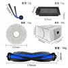 Adequado para Acessórios do Robô Aspirador Ecovacs T50S Rolo Principal Escova Lateral Núcleo do Filtro Pano de Mop Saco de Poeira