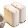 Cubo de basura doméstico Good Helper 2024, nuevo inodoro, especial, de gran capacidad, para sala de estar y cocina, con tapa.