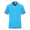 Camisa polo de solapa modal de 200 g, manga corta, lisa, casual ordinaria, para las cuatro estaciones, asimétrica, ajustada.
