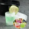 Venta al por mayor del fabricante Taza de Hielo de Silicona con 4 Agujeros Cubito de Hielo Redondo Creativo Molde de Taza de Hielo con 4 Agujeros Molde de Bandeja de Hielo de Silicona para el Hogar