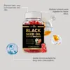 Gomitas de Aceite de Semilla Negra Compuesto Googeer Hidratan Suavemente el Cuerpo y la Piel, Cuidado Diario para el Cabello, y Añaden Brillo al Cabello