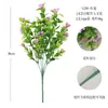 Cientos de Populares Ramilletes de Eucalipto Artificial para Patios Exteriores y Jardines, Arreglos Florales, Decoración Suave, Paisajismo, Plantas Verdes Simuladas, Flores Artificiales