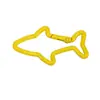 Colgante de Tiburón de Dibujos Animados de Aleación, Colgante Chapado en Color, Cadena para Teléfono Móvil, Llavero, Materiales Decorativos, Accesorios para Joyería DIY