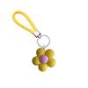 Llavero de cuerda trenzada creativo de la serie Amazon Flower, accesorios para el coche, llavero trenzado de moda