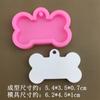 Molde de Silicona Mini Hueso de Mascota Garra de Gato DIY Molde Forma Garra de Gato Decoración Pastel Mousse Galleta de Chocolate
