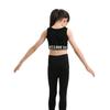 Comércio Exterior Transfronteiriço 2022 Novas Crianças e Meninas Yoga Suit Slim-fit Running Sports Loose Breathable Quick-drying Type