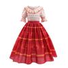 Vestido Mágico Casa Cheia Fantasia de Halloween Infantil Vestido de Princesa Vestido de Fio Bufante Fantasia de Palco Mesa Performance COS