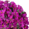 Cesta colgante de pared de buganvilias de Amazon transfronteriza Colgante de planta artificial Flor artificial Decoración de patio interior/exterior Paisajismo