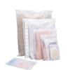 Pe fosco saco de zíper meias roupas íntimas roupas transparente embalagem saco plástico armazenamento zip bag roupa saco zíper