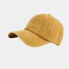 Gorra de béisbol vintage lavada británica para mujer, gorra de primavera y verano con bordado de letras, gorra suave de moda para parejas, gorra para hombre al por mayor