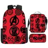Mochila de Marvel Spider-Man Dibujos Animados Anime Bolsa Escolar Primaria Mochila Bolso de Mano Bolsa Sencilla para Lápices