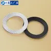 Arandela de acero inoxidable 304 con impresión oblicua a doble cara, forma de disco, anti-aflojante, antideslizante, tope de bloqueo, junta M3M4M5M6M8M10