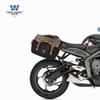 Coche Clásico Lobo Adecuado para Triumph StreetTriple765 Bolsa Lateral de Liberación Rápida Caja Lateral Retro Bolsa para Casco Modificada