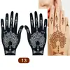Plantillas de Henna para Manos de Venta Caliente Transfronterizas, Huellas de Mano para Bodas, Decoraciones de Manos para Escenario, Tatuajes Temporales de Mano