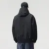 Jaqueta de algodão estilo workwear americano para homens, jaqueta funcional de inverno para atividades ao ar livre, quente, com acolchoamento de algodão e capuz