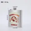Termo portátil de acero inoxidable para exteriores transfronterizo, mini termo de 7 onzas para licor, termo multifuncional de alto valor, personalizable