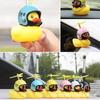Pato amarelo do Tiktok para carro com vento quebrado, pato de carregamento, pato social, pato celebridade da internet, ornamentos criativos para carro