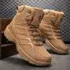 Calzado nuevo para hombre, botas de senderismo para entrenamiento de campo, suministro transfronterizo de calzado de talla grande, calzado de combate de exportación para hombre.