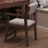 Silla de aprendizaje para niños de madera maciza, con respaldo para bebé, silla de escritorio, silla de escritura antijorobada ajustable para estudiantes de primaria y secundaria.