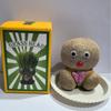 Muñeca de cabeza de hierba larga mini caricatura planta pequeña para niños Planta en maceta para niños interior balcón sonido de sacudida con hierba gatera venta al por mayor
