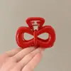Pinza para el pelo versátil estilo coreano, accesorio para el pelo de color contrastante, nuevo modelo de alta gama 2026, pinza de tiburón de gran volumen para mujer