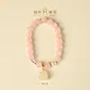 Pulsera de Cristal Rosa Natural, Pulsera de Piedras Ágata Fengjiu, Atrae Amor, Regalo para Mejor Amiga, Venta al por Mayor Tienda de Joyería