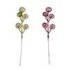 Verdura de Celebração de Natal com Flores de Natal Escavadas, Enfeites de Guirlanda de Árvore de Natal, Decorações Penduradas, Fabricante Transfronteiriço