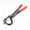 Herramienta de Desmontaje de Abrazadera de Cabeza Abollada de Goma para Tubo de Escape de Coche, Pinzas para Quitar Orejetas del Tubo de Escape Trasero