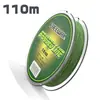 Linha de pesca para cavalo forte personalizada 100 metros Linha PE linha de cavalo forte 4 cores cinza verde processamento OEM