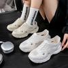 Zapatos Croc de Pesca para Mujer Verano Ropa de Exterior Cuadros Ligeros Todo Incluido Conducir Playa Piscina Sandalias para Vadear