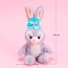 Peluche Stellalou Conejo Decoración de Pastel Adorno Stella Conejita Niños Cumpleaños Mesa de Postres Decoración