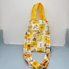 Bolsa para botella de agua de dibujos animados Sanrio, bolso cruzado, bolso de peluche de Kuromi, bolso tipo cubo de Cinnamoroll, bolsa de almacenamiento de mano, bolsa de lona