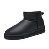Zapatos y Botas de Algodón del Viejo Pekín con Forro Espeso, Zapatos de Algodón Planos sin Cordones para Hombre, Zapatos de Algodón Cálidos para Nieve en Exteriores, Zapatos de Algodón para Papá