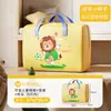Bolsa de Almacenamiento Infantil Linda de Dibujos Animados, Engrosada para Guardería, Bolsa Tote para Colcha de Tela Duradera, Bolsa de Equipaje