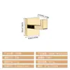 Rack de Armazenamento de Banheiro Popular Transfronteiriço em Aço Inoxidável Conjunto de Cinco Peças Suporte para Toalhas e Papel Higiênico Gancho Conjunto de Racks de Armazenamento Quadrados