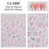 Coleção de Adesivos para Nail Art em Relevo Borboleta Desenho Animado Kulomi Fita de Laço Diário Câmera Adesivos Porta-caneta diy