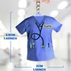 Pendente para Carro de Acrílico Plano Novo Uniforme de Enfermeira Decoração de Carro Pingente de Mochila