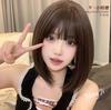 Peruca de cabelo longo, liso, preto, liso, longo, loiro, branco, feminino, cacheado, capa para peruca lolita