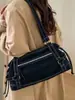 Moda Primavera 2026 Bolso Tote Simple Estilo Retro Bolso de Hombro para Mujer Tendencia Nicho Chic Bolso de Axila