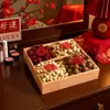 Caja de Nueces al por Mayor, Caja de Frutas para Inauguración de Casa, Suministros para Ceremonia de Decoración de Mudanza, Regalos, Caja de Nueces que Atrae Riqueza
