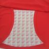 Ropa interior para mujer sin marcas, talla grande, de seda helada, color rosa beso, antibacteriana con iones de plata, transparente, de corte medio