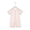 Mameluco de Manga Corta para Bebé Niño y Niña Pijama Fina de Verano para Bebé Traje de Escalar Hueco para Recién Nacido para Verano
