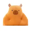 Cojín lumbar de felpa con forma de animal lindo, almohada de dibujos animados de felpa, reposacabezas para sofá y cama, cojín de oficina para estar sentado a largo plazo