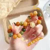 Pulsera Bodhi Dunhuang transmisión en vivo atrapa riqueza gato diseño de bucle único pulsera versátil envoltura para dedo suave accesorios culturales para jugar para estudiantes