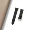 Correa Apple Watch Aplicable Transfronteriza Correa Apple Watch Impermeable Resistente al Sudor Correa de Cuero con Patrón de Cocodrilo iWatch