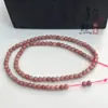 Pedra Rosa Natural Rosa Cubo de Açúcar Multifacetado Semi-Acabado Pulseira DIY Colar Clavícula Cubo de Rodolita Contas Soltas Multifacetadas