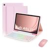 Funda Protectora con Teclado Bluetooth para Tableta Samsung Aplicable Transfronteriza A9Plus10Fe+ Barra de Ratón España A8T